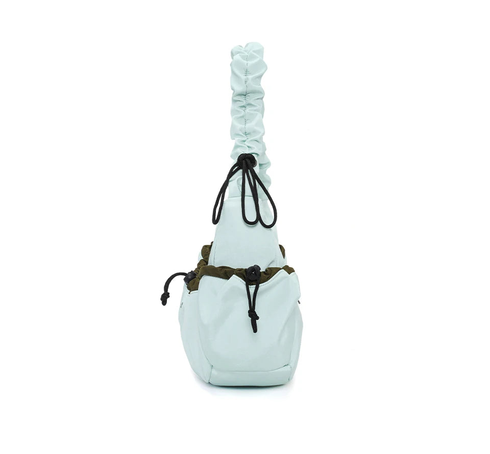 Tigernu Women Bags Fashion Half-Moon Shoulder Bag Female Underarm Bag Light Wrinkled Drawstring Handbag Women Totes Shoulder Bag