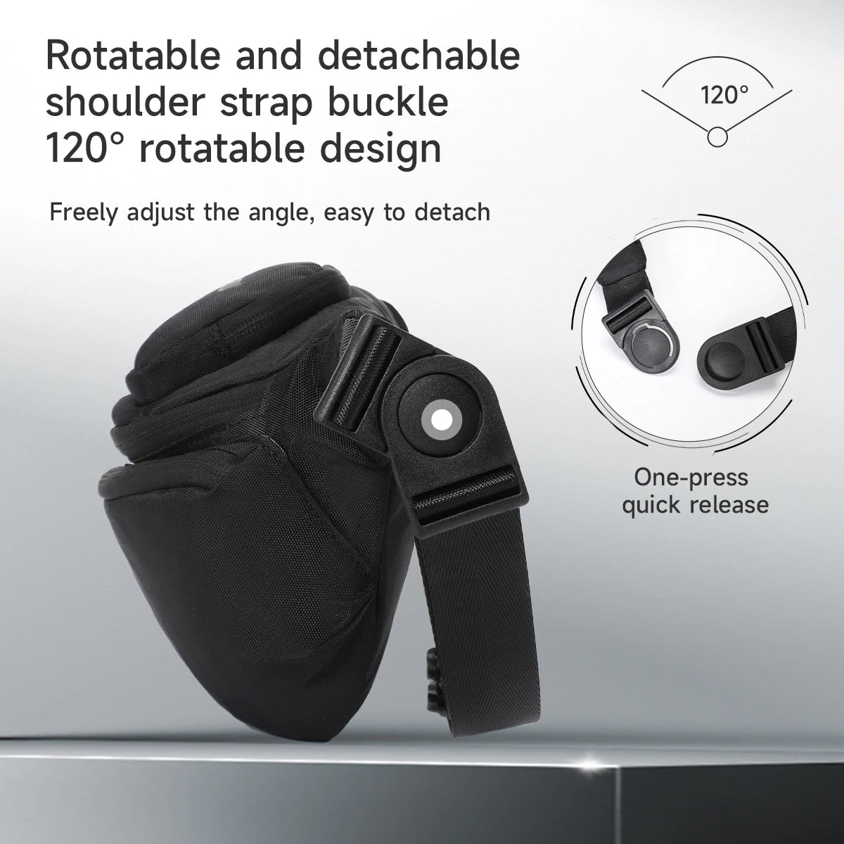 Tigernu Chest Bags Men's Shoulder Bag Fanny Packs For Men Hip Sack Crossbody Bag Men Sling Bag Men's Breasts Tactical Bags Male