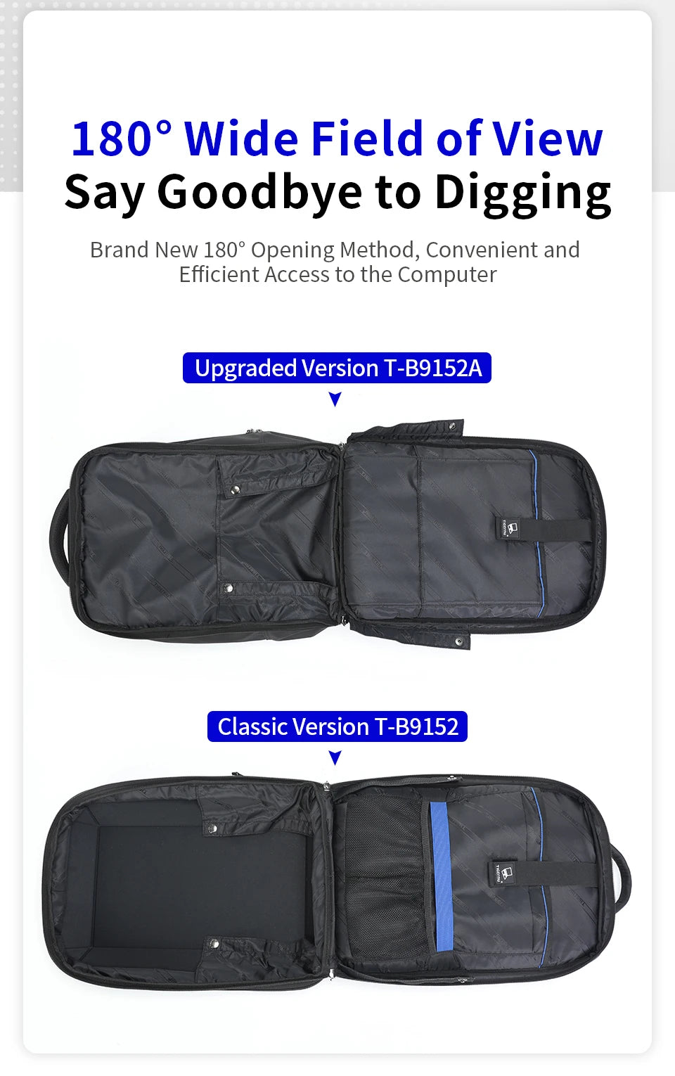 Tigernu Men Backpack 15.6 17inch Laptop Backpacks Bag Thin Backpack Anti-theft Bag Male Travel Backpack School Backpack Business