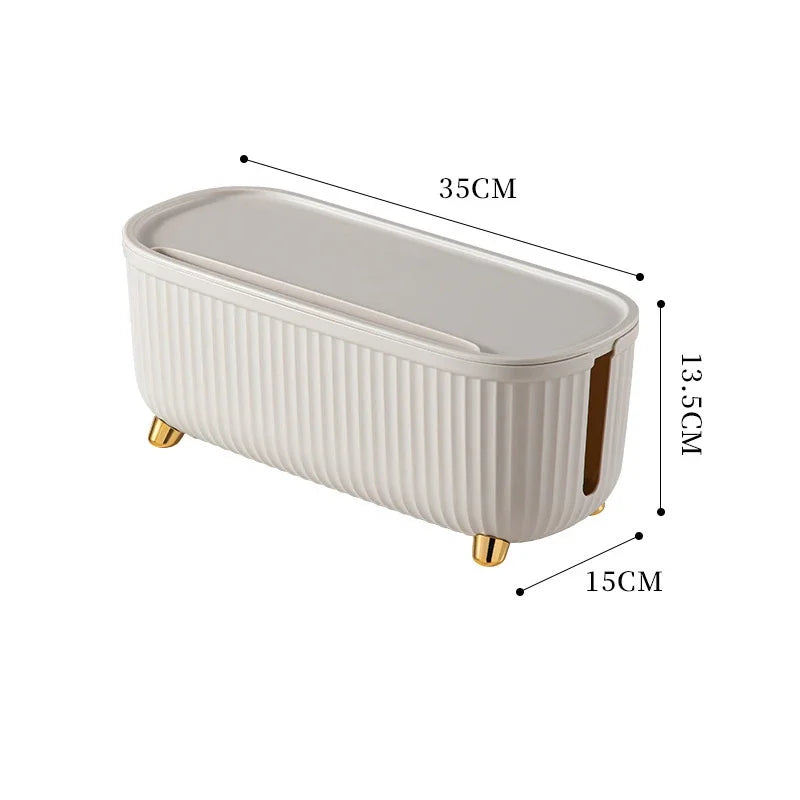 Nordic Plug Board Storage Box Cable Wire Organizer Case Socket Wireless WiFi Router Bracelet Desktop Data Line Plug Holder Shelf