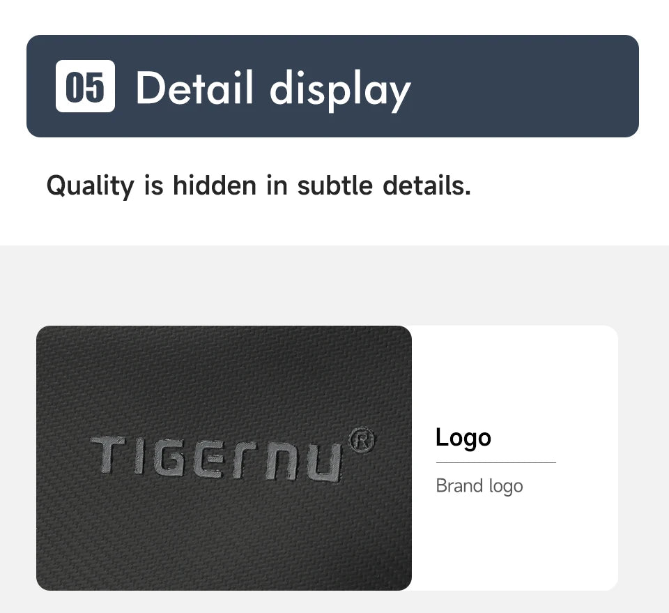 Tigernu Men Messenger Bags Waterproof Shoulder Bags For Men 9.7 11inch IPad Bag Male Business Bags Crossbody Bag Slingbag Mini