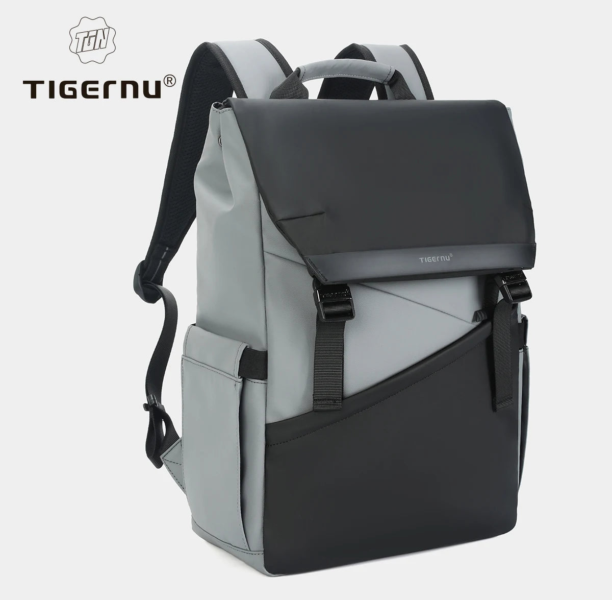 Tigernu Fashion Backpack Men Korean Style Laptop Backpack Waterproof Backpack Bags Male Business Backpacks Travel Bags Knapsack