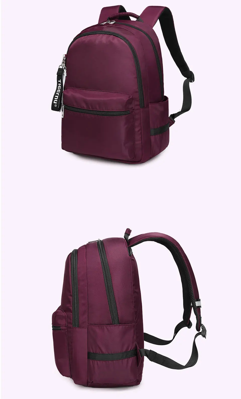 Tigernu Girl's Schoolbags Waterproof Women's Backpack Bags 15.6inch Laptop Backpack Multi-color Female Travel Backpacks Women