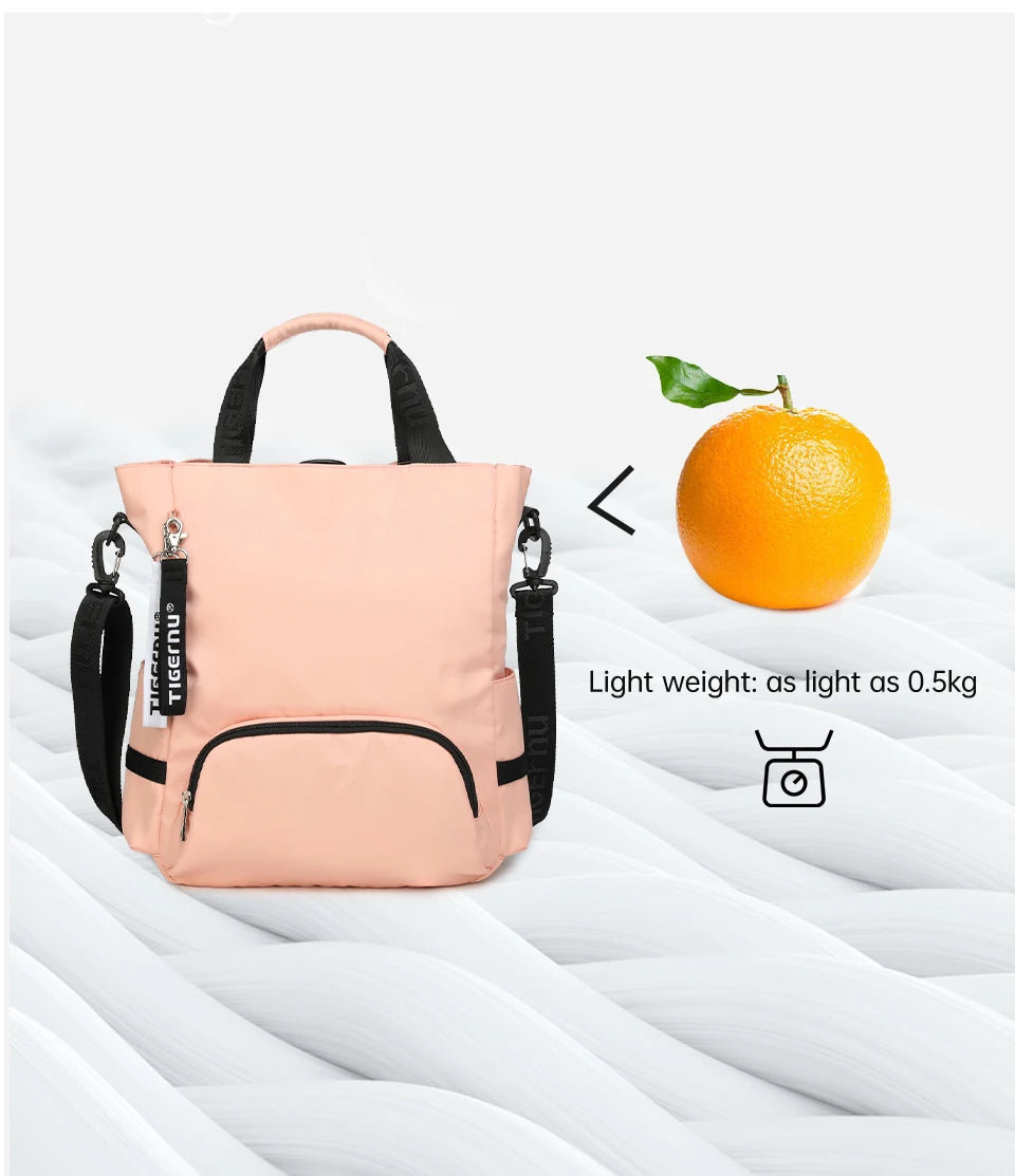 Tigernu Women Backpack Bags Girls Tote Bags Fashion Shoulder Bags 14inch Laptop Backpack Female Schoolbag Travel Bags Knapsack