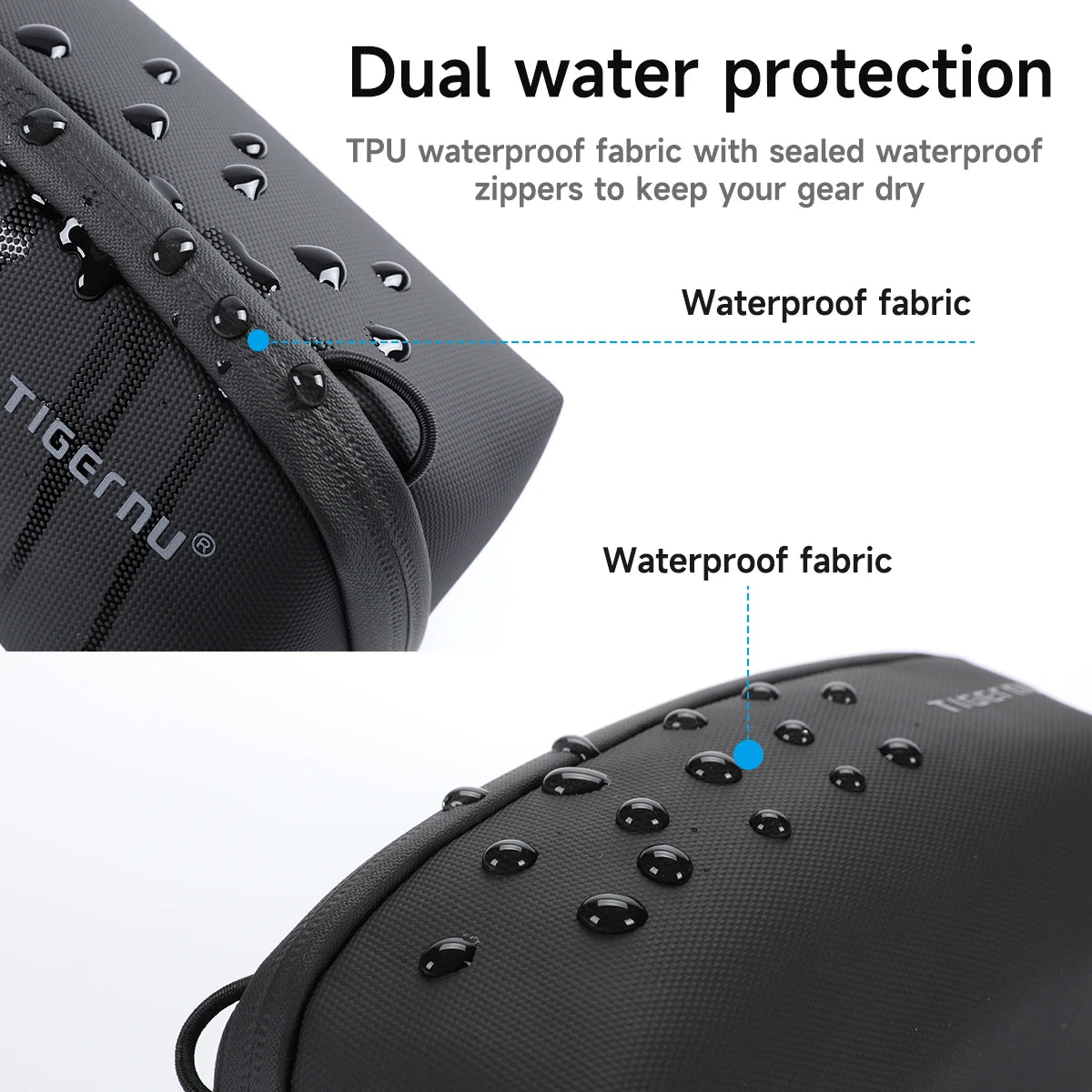 Tigernu Small Storage Bag For Travel Clutch Bag Men Handheld Bags Waterproof TPU Bags Male Portable Bag For PTZ Camera POCKET 3