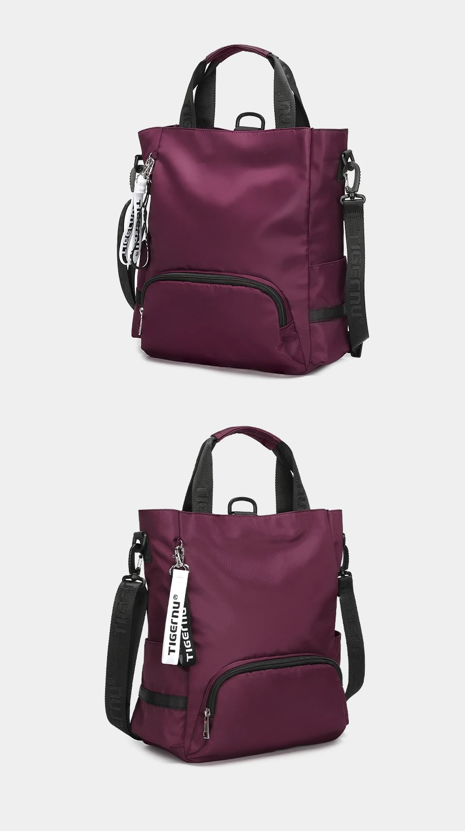 Tigernu Women Backpack Bags Girls Tote Bags Fashion Shoulder Bags 14inch Laptop Backpack Female Schoolbag Travel Bags Knapsack