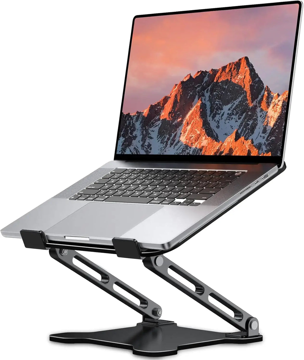 Phone Tablet Stand Adjustable Aluminum Alloy Laptop Tablet Up to 17" Laptop Portable Folding Stand Cooling Stand Support