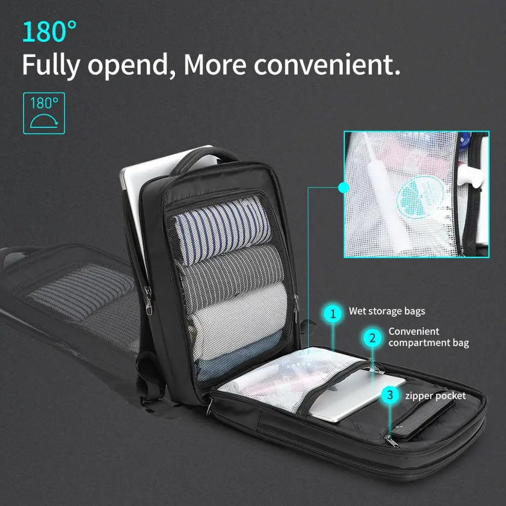 Tigernu Anti Theft Backpack 15.6inch Laptop Backpack Men TPU Waterproof Travel Backpacks Male School Bags For Men Luggage Bags