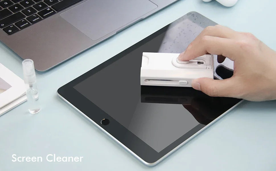 Q8 Electronic Cleaner Kit Screen Cleaner Multifunctional Cleaning Brush for Earphone Keyboard Laptop Phone PC Monitor Camera