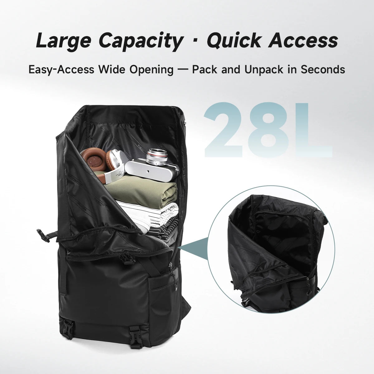 Tigernu Fashion School Backpacks Men TPU Waterproof Backpack Bags Commuting Business Backpacks Male Schoolbag Travel Cabin Bags