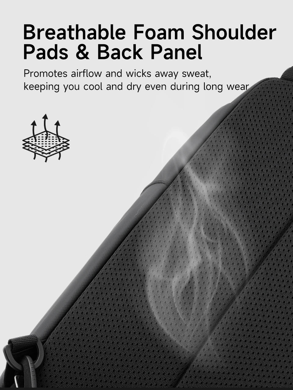 Tigernu Fashion Men's Shoulder Bag Travel Chest Bags for Men Water-Resistant Sling Bag Cross Bag Large Capacity 11 Inch IPad Bag
