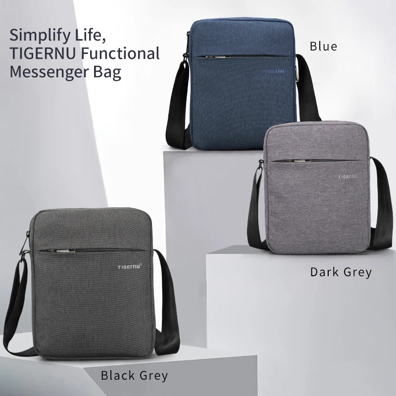 Tigernu HOT SELLING Bags For Men Messenger Bag Casual Shoulder Pack Male Crossbody Bolsa Mini Bag Sling Bags Ipad Travel Package