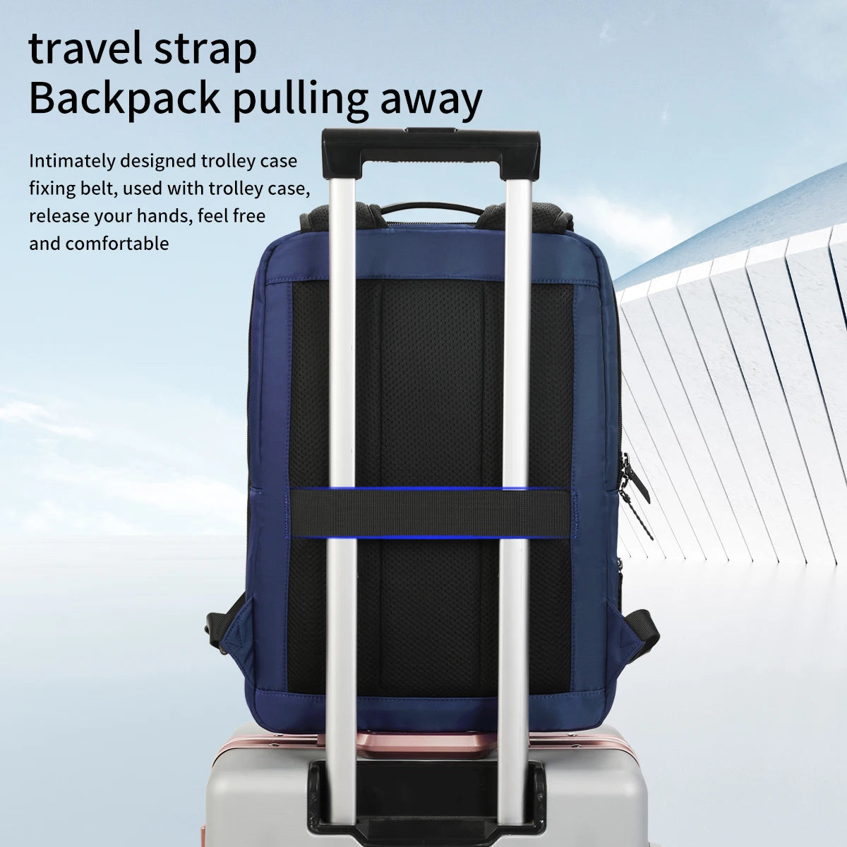 Tigernu Expandable Backpacks For Men 15.6inch Laptop Backpack Bags College Thin Travel Bags Male Lightweight Schoolbag Knapsack