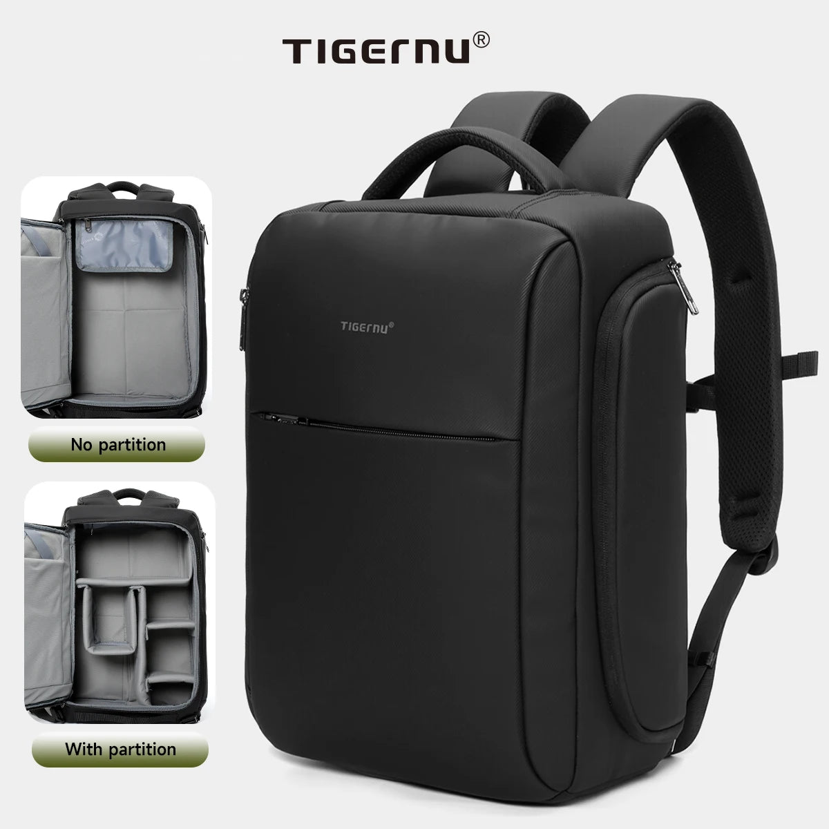 Tigernu Camera Backpack For Men Video Digital Bags For Photographers DSLR Camera Case Waterproof Camera Backpack 14 Inch Laptop