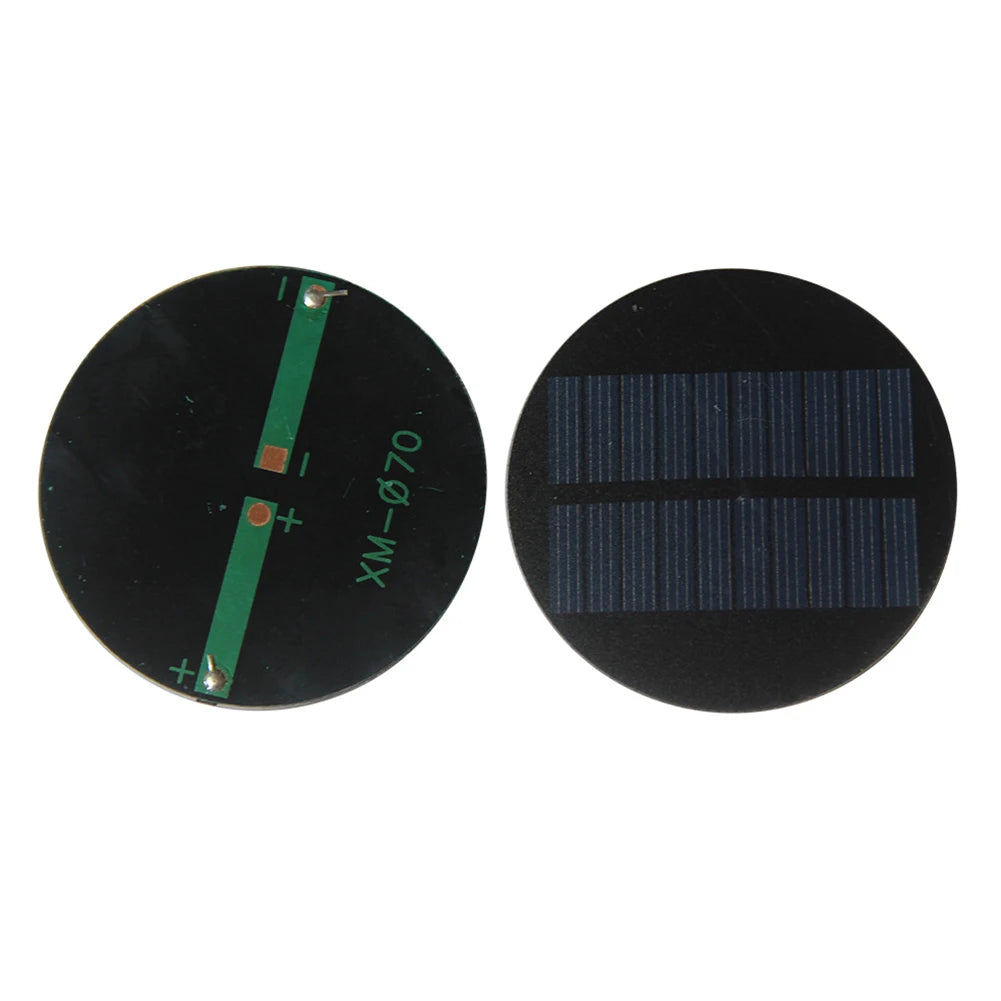 Small Solar Panel 70x70mm Lightweight Solar Module for Renewable Energy and Off Grid Applications Hot Search Term 3