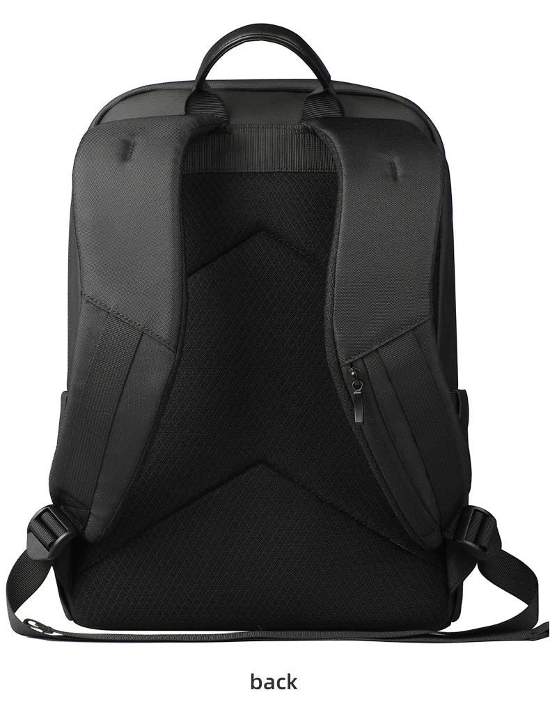 HK Vintage Flap Backpack for Men Waterproof 15.6 inch Laptop Backpack Casual College School Computer Bag Travel Backpack Daypack