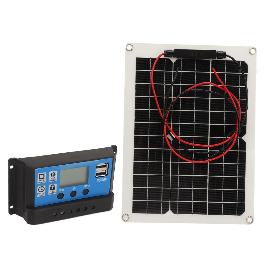 Solar Panel Kit 300W DC 12V 24V 50A IP67 Waterproof High Efficiency Solar Panel And Solar Charger Controller for RV Camper