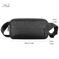 HK Sling Bag for Men X-Pac Fabric Crossbody Bag Small Men's Shoulder Bag Waterproof Chest Bag Ultra-light Fanny Pack Phone Pouch