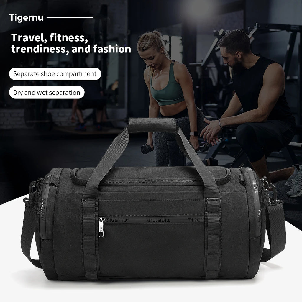 Tigernu Sports Bags Men Gym Bags For Fitness Training Outdoor WaterProof Bags Male Messenger Bag Travel Bags For Men Handbag Men