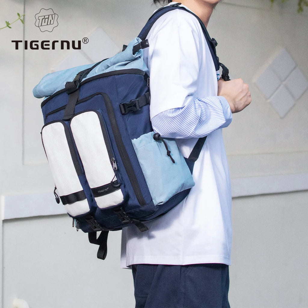 Tigernu School Backpack Bags For Women For Men Knapsack Nylon Backpacks Lady Bags Schoolbag Travel Backpack Male Korean Backpack