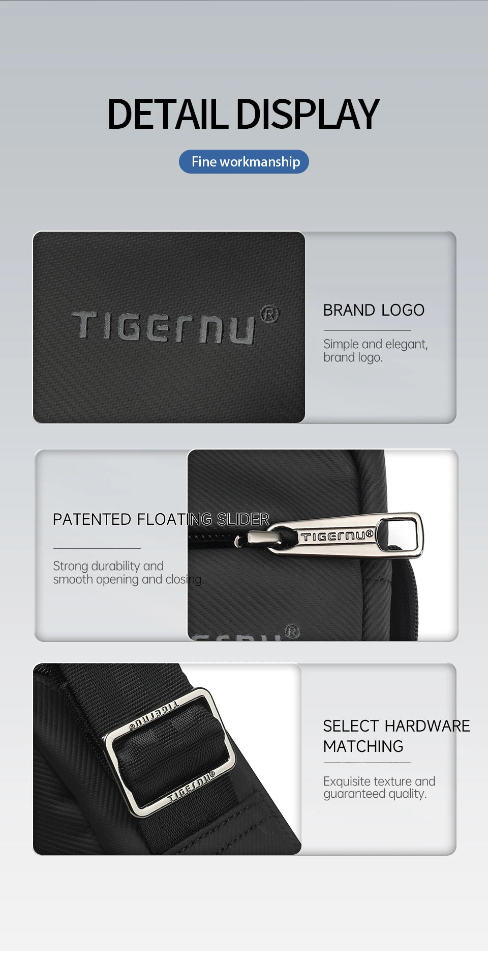 Tigernu Shoulder Bags For Men Messenger Bags For TPU Crossbody Bags Male Fashion Bag For 9.7inch Ipad Bags Travel Mini Bag Sling