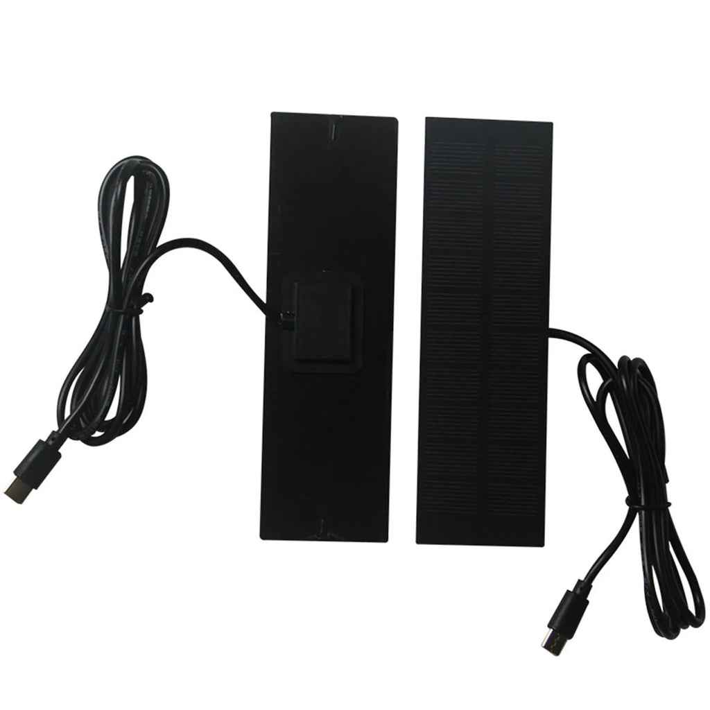 1W 5V Phone & Battery Charger Lightweight Portable Solaring Charger Emergency Power System for Outdoor Enthusiasts and Travelers