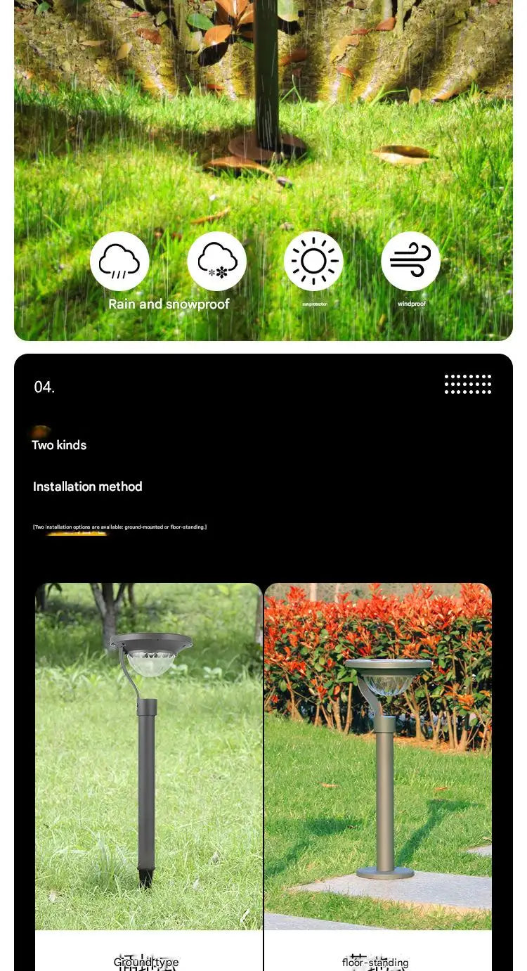 Solar Pathway Lights Outdoor Waterproof Super Bright Path Lights for Garden Backyard Walkway Driveway Decor Solar Landscape Lamp