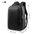 HK Business Backpack with USB Port 17 inch Laptop Bags for Men Waterproof Commute Daypack Large Capacity Travel Office Backpack