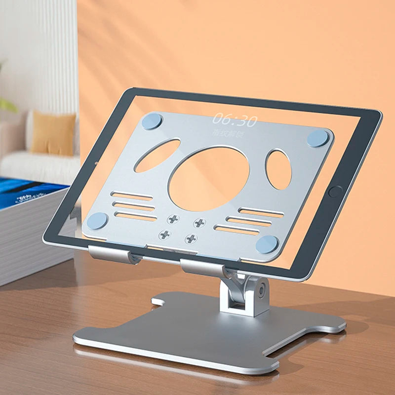 Aluminum Alloy Desktop Mobile Phone Stand Foldable iPad Tablet Support Cell Phone Desk Bracket Lazy Holder For Smartphone Mount