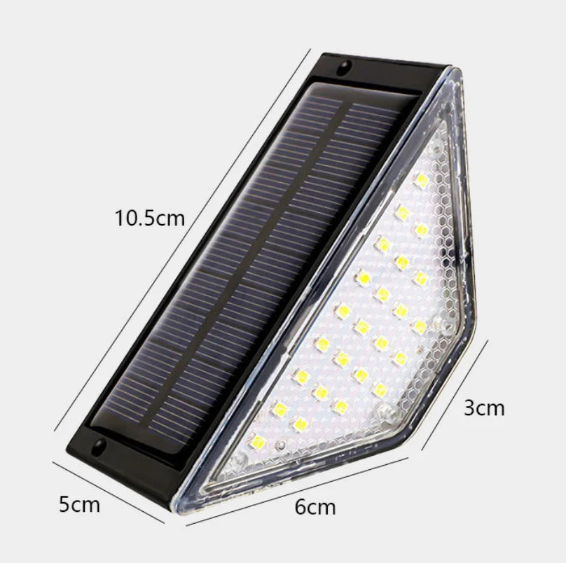 Solar powered step lights, floor lights, courtyard garden paths, porch terraces, decoration