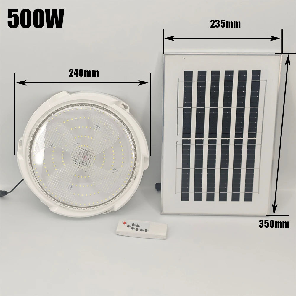 Solar lights Indoor Home Top Ceiling House Outdoor Garden pandent light Panel Lamp Fixture For Corridor Garden Living Room