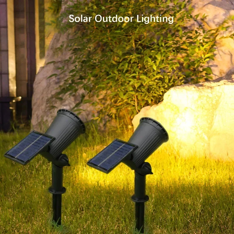 Solar Powered Tree Lighting Outdoor Lights Courtyard Lawn Lights Home Garden Lighting Decorative Landscape Atmosphere Lights