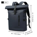 HK Large 15.6 Inch Laptop Backpack Men Anti-Theft Travel Backpack for Business University Bicycle School Backpack With USB Port