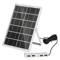 4 USB Ports Charger 4 USB Ports Solar Battery Charger Compact Form Factor Efficient Energy Conversion Fast Solar Absorption