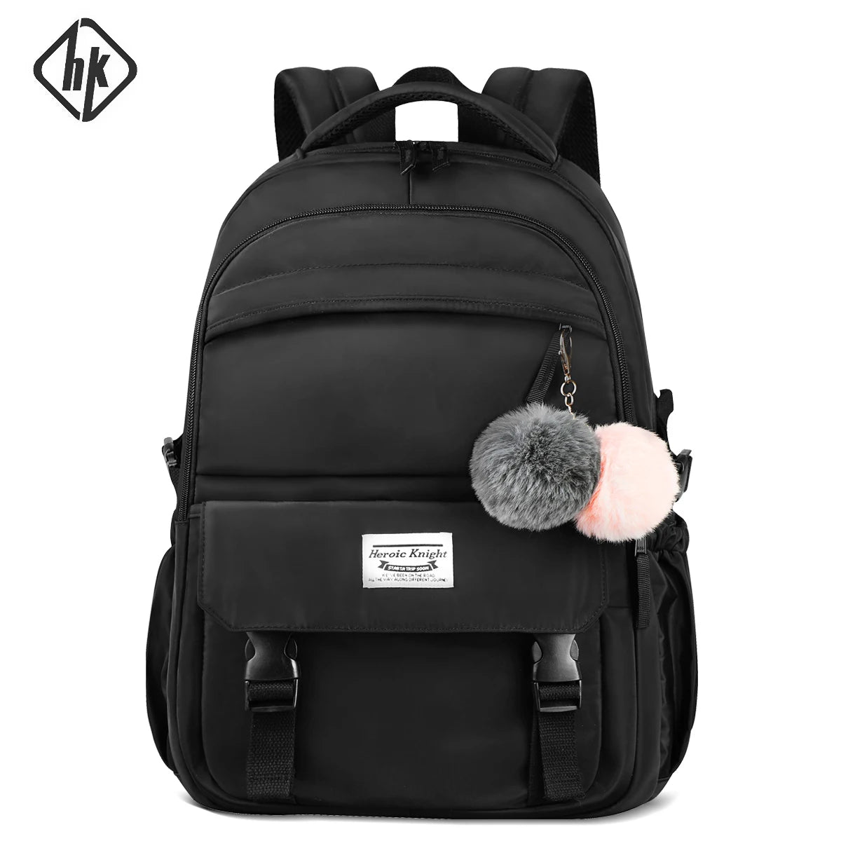 HK Large Capacity School Backpack Girls Bookbag for College Students Lightweight 15.6 inch Laptop Computer Backpack Notebook Bag