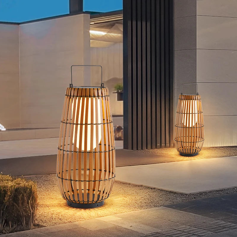 Solar Outdoor Light Modern Garden Light Garden Layout Floor Light Villa Lawn Light Waterproof Outdoor Terrace Atmosphere Light