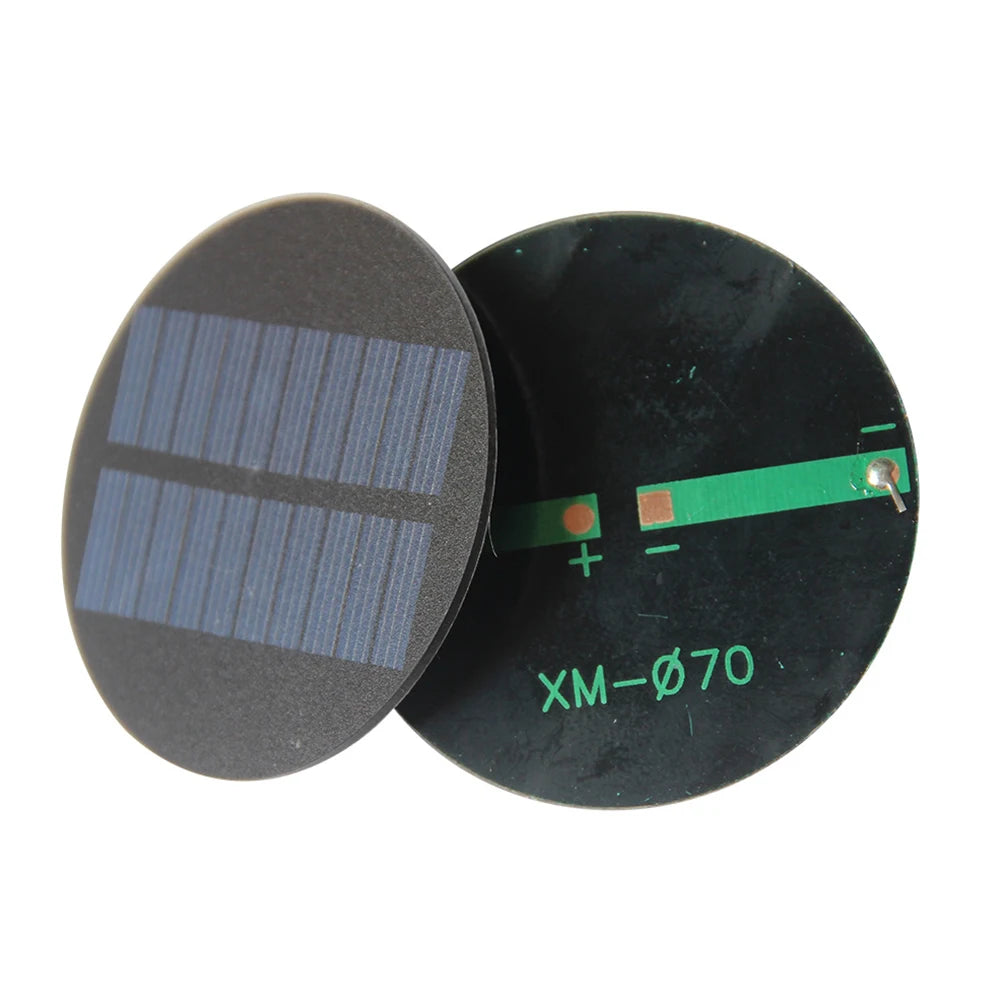 Small Solar Panel 70x70mm Lightweight Solar Module for Renewable Energy and Off Grid Applications Hot Search Term 3