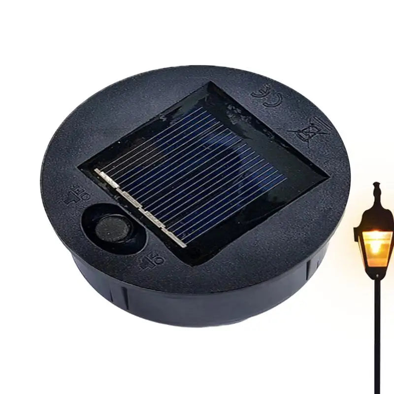 Solar Lights Replacement Top Solar Panel Lantern Waterproof LED Bulbs Solar Panel With Switchs For Outdoor Hanging Lanterns