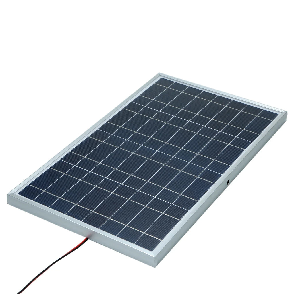 20W/H  Solar Panel Kit Complete12V Polycrystalline Power Portable Outdoor Rechargeable Solar Cell Solar Generator for Home