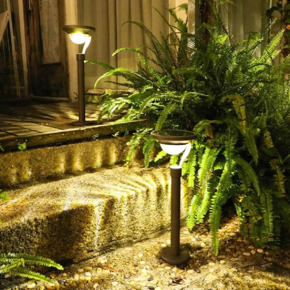 Solar Pathway Lights Outdoor Waterproof Super Bright Path Lights for Garden Backyard Walkway Driveway Decor Solar Landscape Lamp