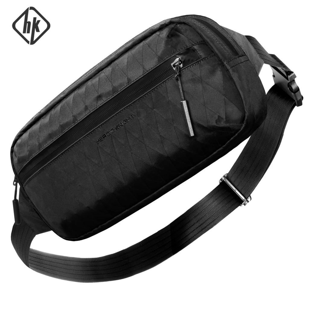 HK Sling Bag for Men X-Pac Fabric Crossbody Bag Small Men's Shoulder Bag Waterproof Chest Bag Ultra-light Fanny Pack Phone Pouch