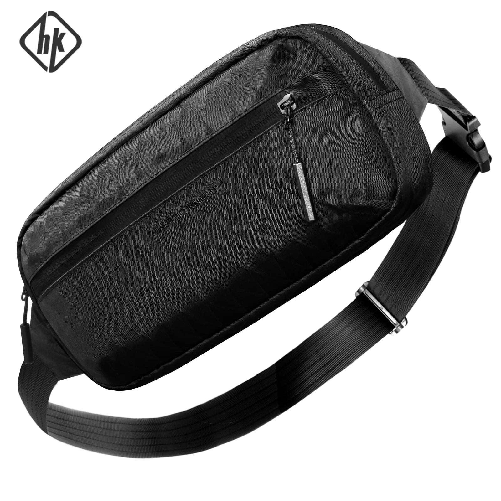 HK Sling Bag for Men X-Pac Fabric Crossbody Bag Small Men's Shoulder Bag Waterproof Chest Bag Ultra-light Fanny Pack Phone Pouch