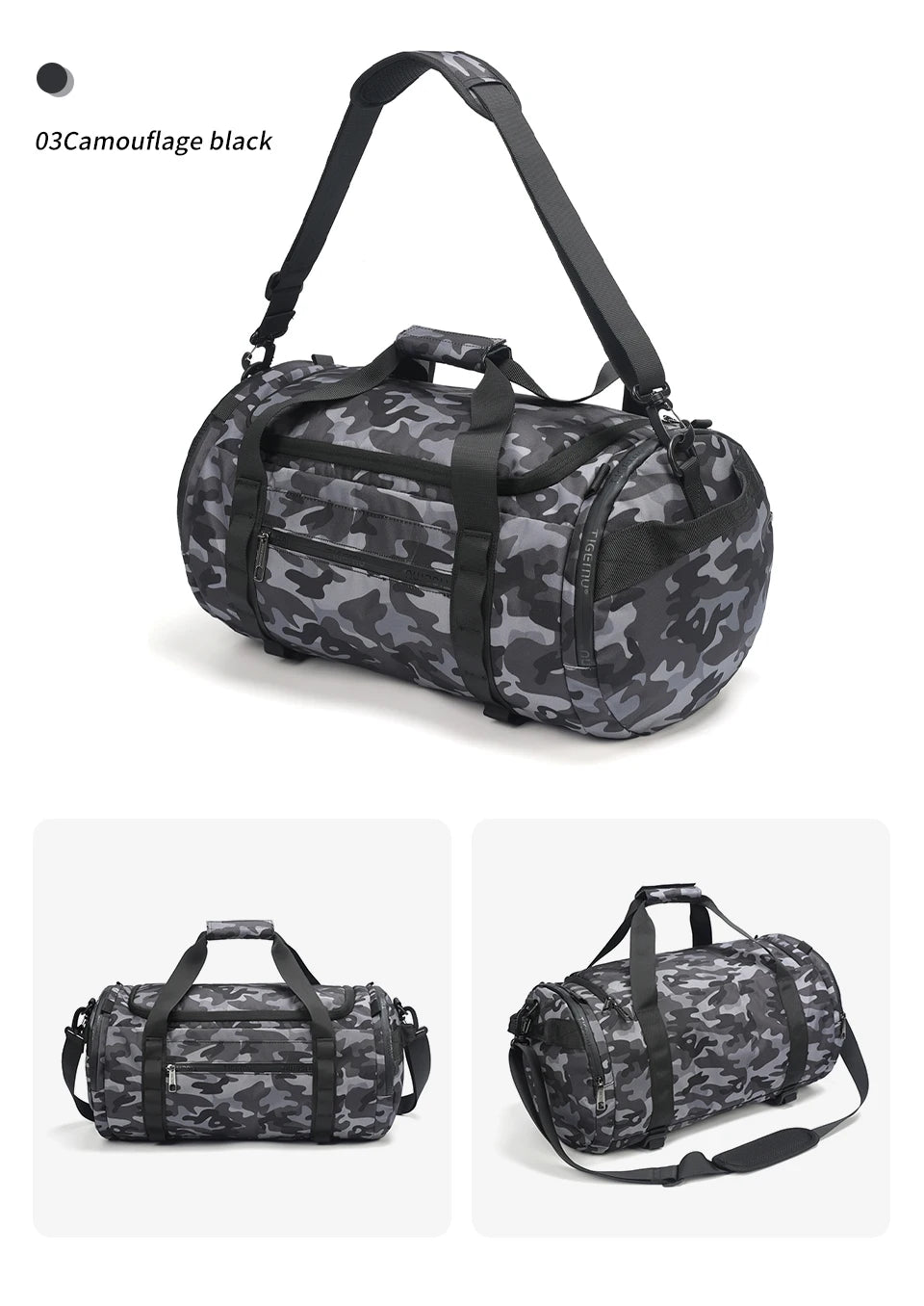 Tigernu Sports Bags Men Gym Bags For Fitness Training Outdoor WaterProof Bags Male Messenger Bag Travel Bags For Men Handbag Men