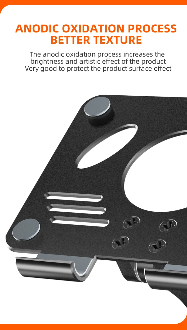 Aluminum Alloy Desktop Mobile Phone Stand Foldable iPad Tablet Support Cell Phone Desk Bracket Lazy Holder For Smartphone Mount
