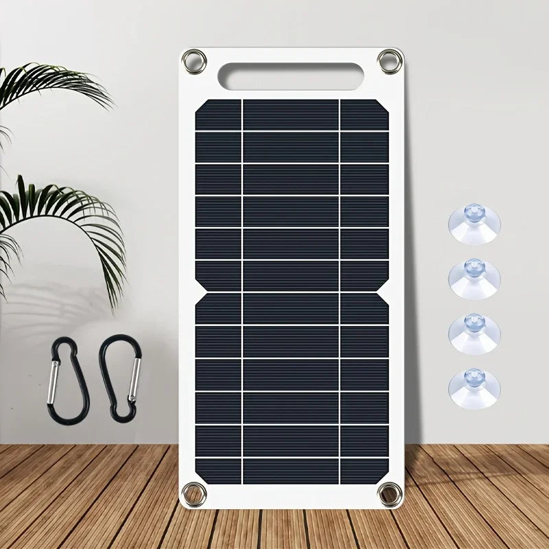 5W 10W 30W MINI 60W Solar panel USB 5V portable solar charger, suitable for mobile phones, outdoor use, powered by solar energy