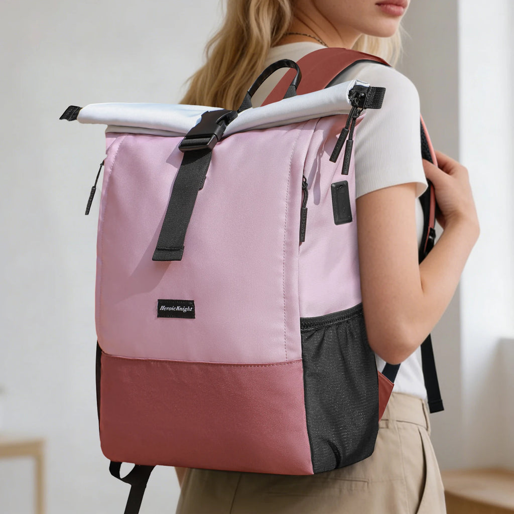 HK Large Capacity Travel Backpack Waterproof 15.6 inch Laptop Backpack With USB Charge Casual Business Travel Bag for Men Women