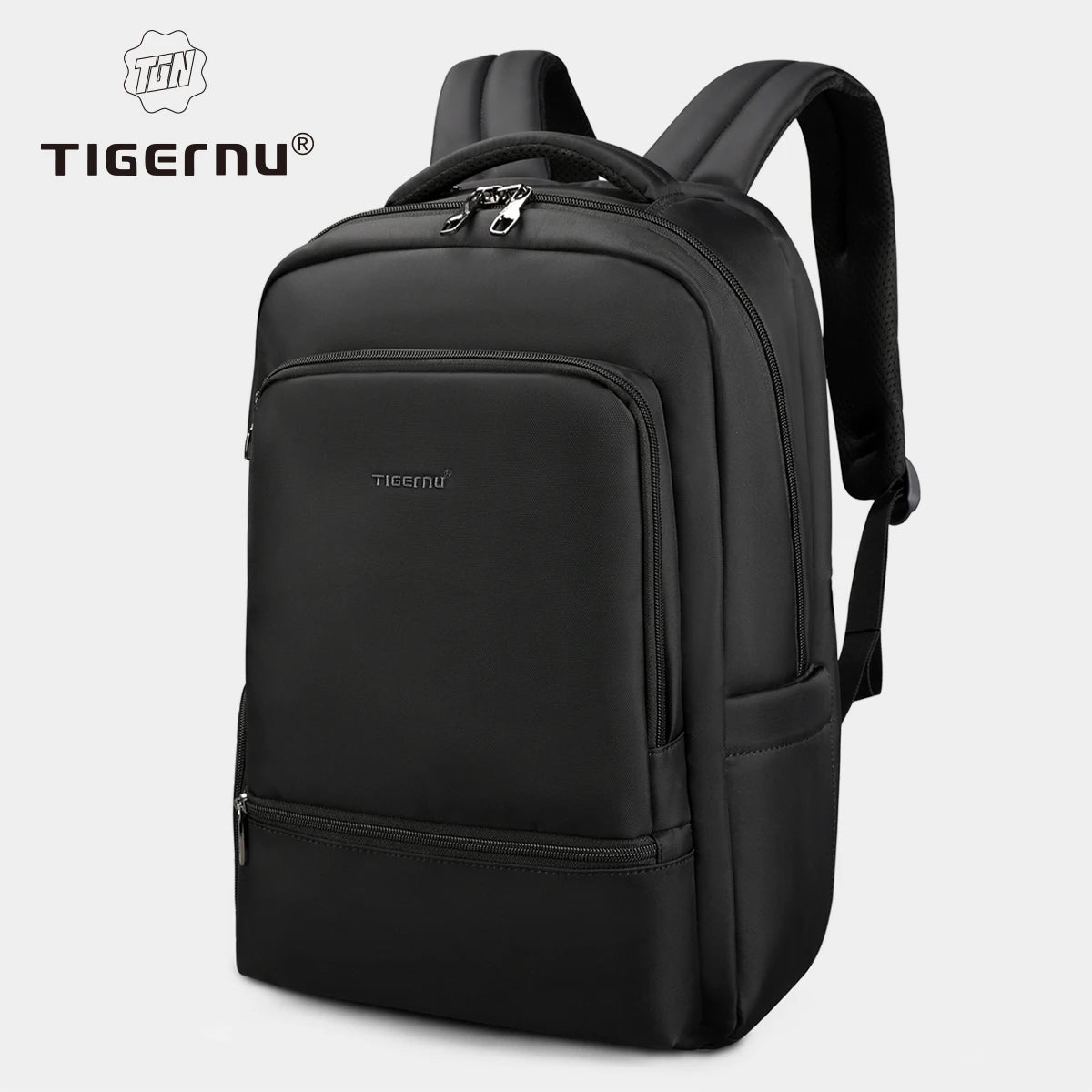 Tigernu Nylon Backpack Anti Theft 22L Men 15.6 inch Laptop Backpack Bag USB Charging Travel Bag Male Mochila Schoolbags Knapsack