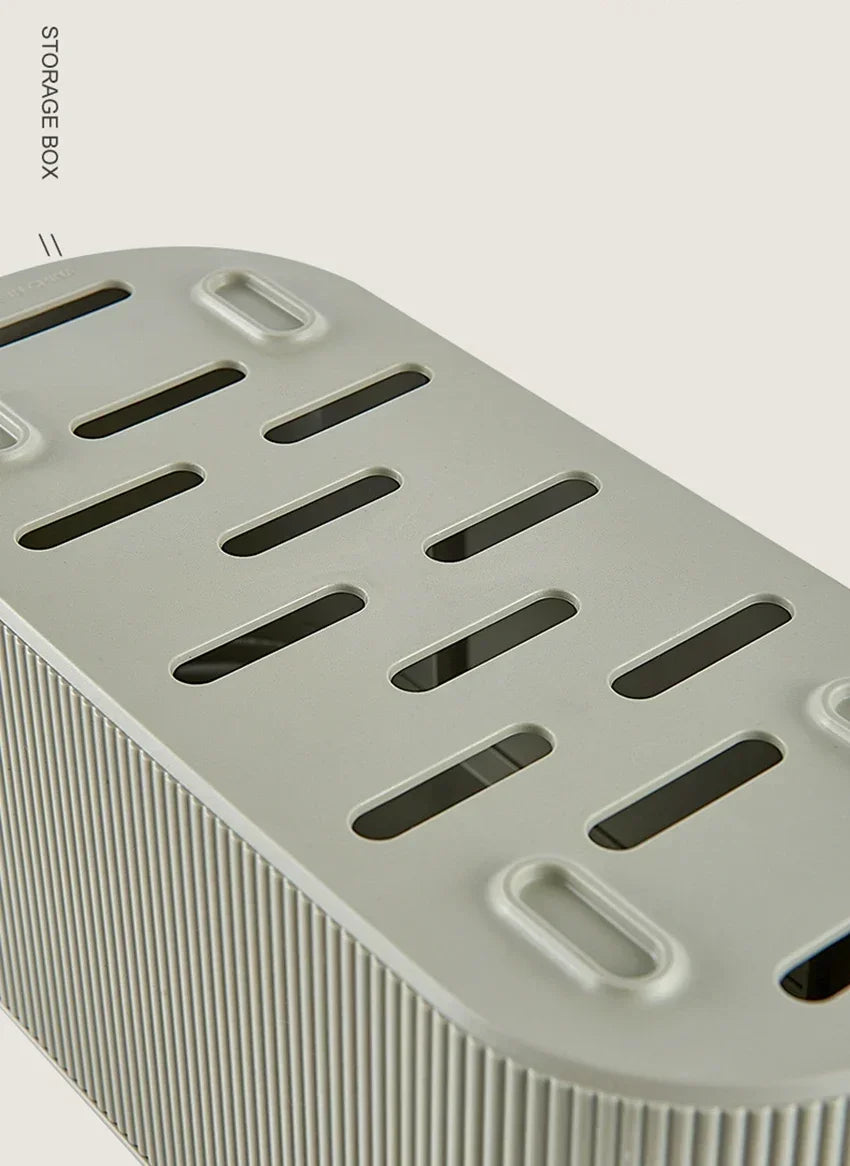 2024 Nordic Plug Board Storage Box Cable Wire Organizer Case Socket Wireless WiFi Router Bracelet Desktop Data Line Holder Shelf