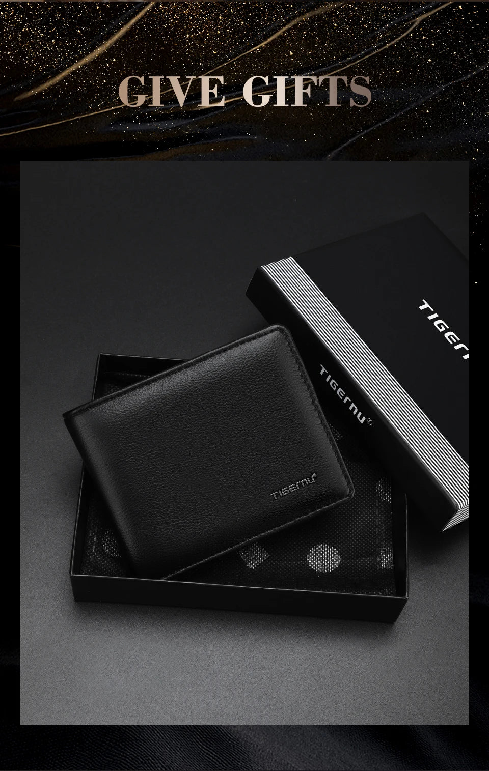 Tigernu Wallets For Man	Soft PU Card Wallet RFID Coin Purse Light Card Holder As Gifts Men's Wallets Waterproof Card Bags Mini