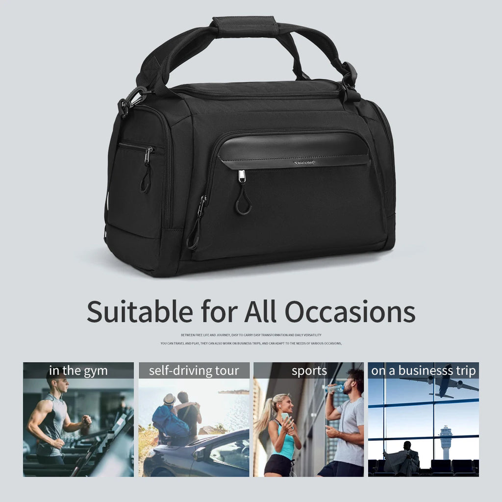 Tigernu Travel Bags For Men For Women 15.6inch Laptop Bag Handbag Waterproof Shoulder Bags Men Sport Bags For Gym Fitness Bags